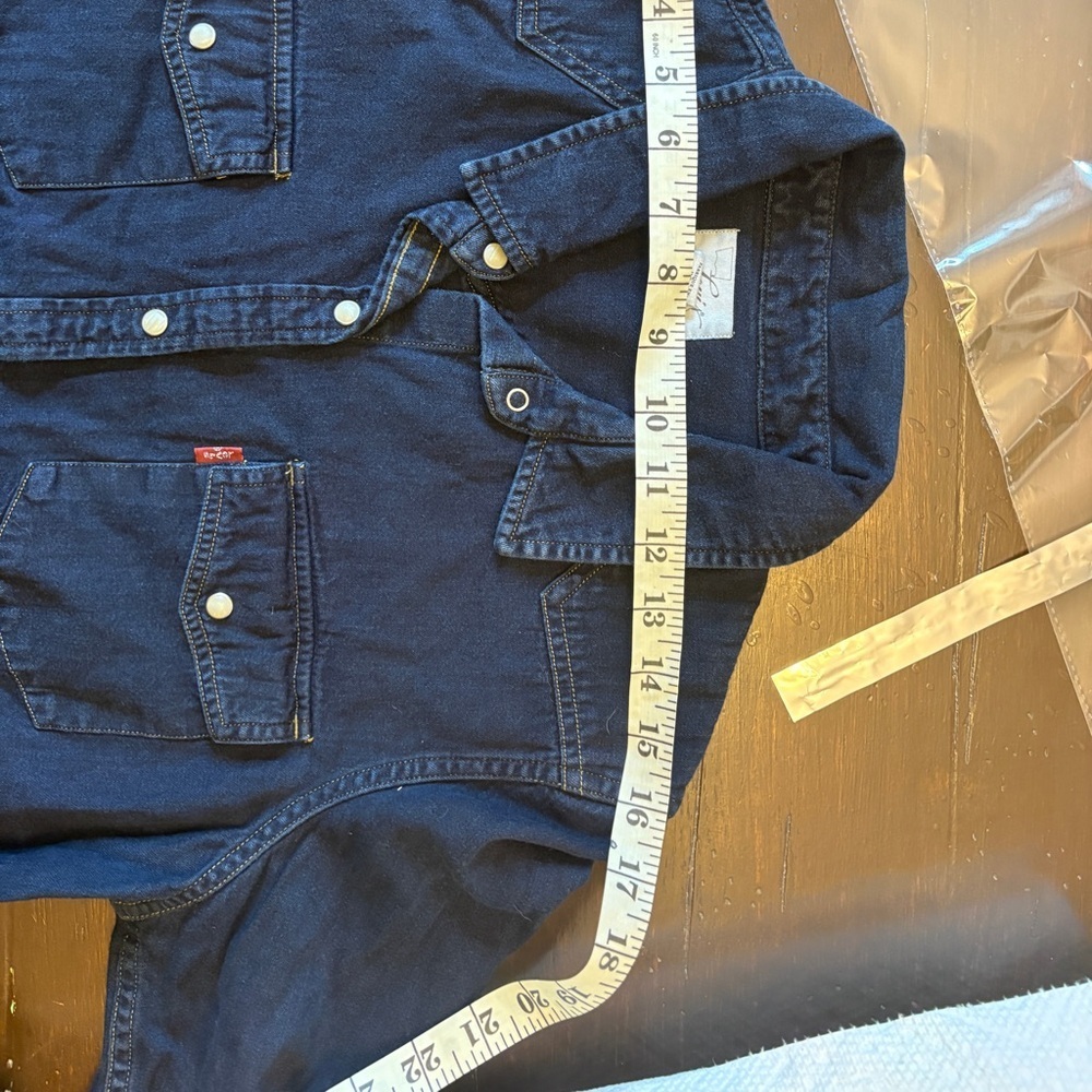 Levi's women’s Denim Western size Large - Picture 13 of 14